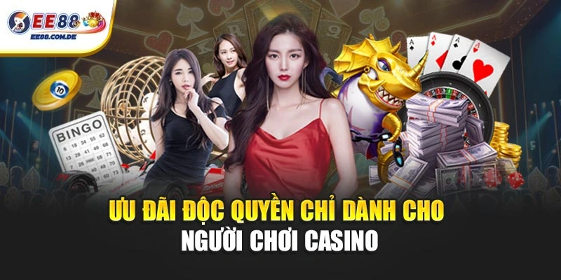 Ưu đãi độc quyền chỉ dành cho người chơi casino